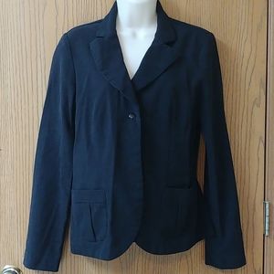 Suit Jacket, Button-Up, Slight Glitter Pinstripe